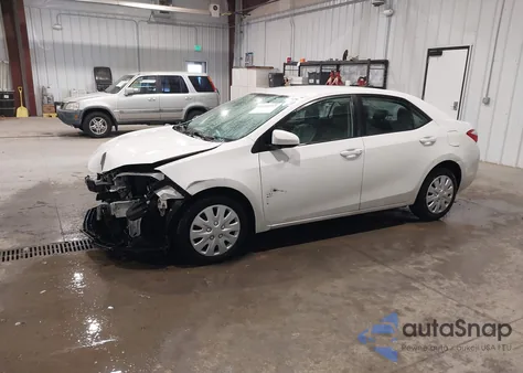 2016 Toyota Corolla Le z USA, uszkodzony, nr VIN 2T1BURHE9GC605572